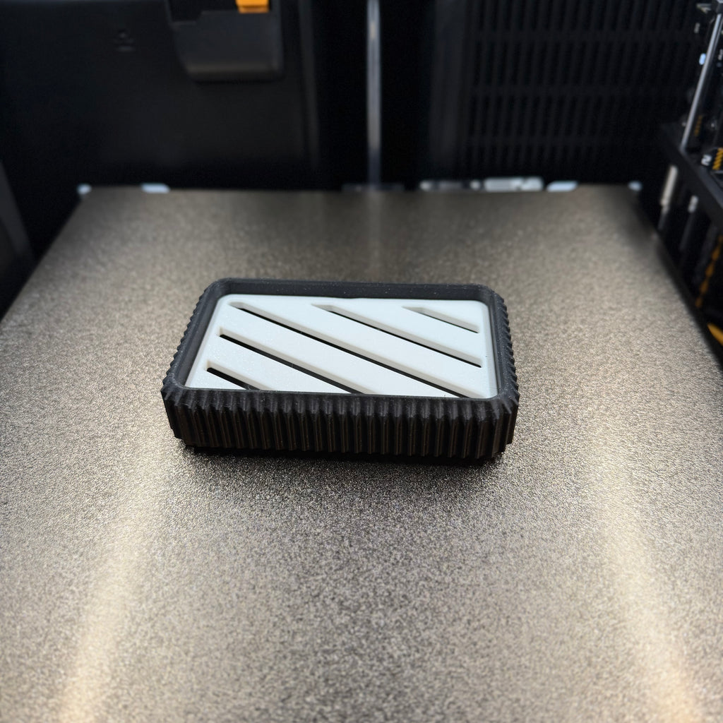 RIDGE BLOCK | DRAINING SOAP DISH